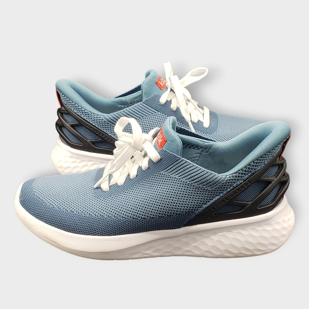 SOLD-Kizik Womens Athens Slip On Walking Sneakers Deep Blue Sz 8.5 Comfort Shoes - Picture 2 of 10